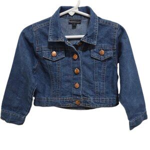 K5065 Girls Toddler Picapino Lightweight Jean Jacket Sz.3T